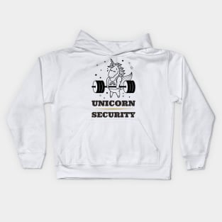 Unicorn Security Kids Hoodie